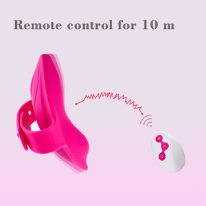 שלט רחוק פרפר צורה פרפר ויברטור 10 תדר רטט תדר g-spot clitoral ממריץ ויברטור צעצוע מין לנשים - Product Image 4