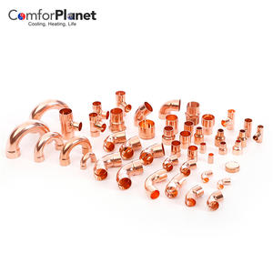 Raccords de tuyauterie en cuivre pour climatisation de haute qualité, différents types, réfrigération, 22 mm, presse, plomberie - Product Image 4