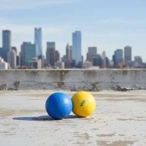 Professional Soccer <b>Ball</b> Size 5/4 Thermal Bonded Panels <b>Machine</b> Stitched Construction Reduced Water Absorption Eco-Friendly - Product Image 1