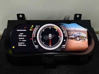 Compteur de vitesse numérique LCD 12,3 pouces pour Hilux Revo Rocco Fortuner 2016-2024, tableau de bord numérique