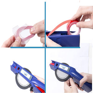 Weemay-Reemplazo de <span class=keywords><strong>cinta</strong></span> de etiquetas Compatible con Dymo 1610/12965/1540 Motex E101, 6mm x <span class=keywords><strong>3m</strong></span>, Color en relieve 3D - Product Image 6