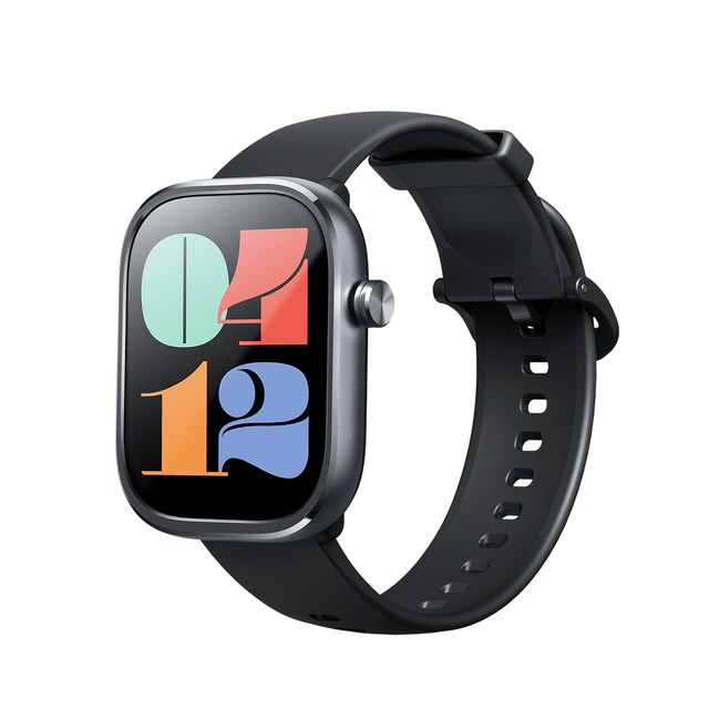 Smart AMOLED IP68 Waterproof GPS Activity Tracker Watch 2024 with 7-Day Battery Life and Silicone Strap