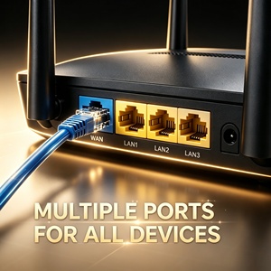 Meilleure Vente Routeur Intelligent Sans Fil 5G Idéal pour Jouer à des Jeux et Surfer sur Internet 1 MOQ pour Réseau Haut Débit Domestique et Bureau - Product Image 1