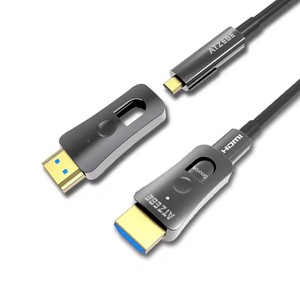 مصنع مخصص مخصص HDMI الألياف دعم 4K 60Hz HDCP 100FT قوس HDMI كابل <span class=keywords><strong>AOC</strong></span> - Product Image 6