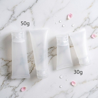 Tube Plastik Kosmetik 50ml Custom, Tube Krim BB, Tube Krim Tabir Surya, Tube Masker Wajah, Kemasan Tube Lunak untuk Pembersih Wajah