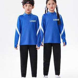 Setelan baju sepak bola kualitas tinggi, setelan baju sepak bola, jaket olahraga kualitas tinggi, baju latihan risleting, hangat, pakaian sepak bola - Product Image 2