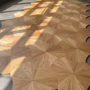 Parquet en bois d'ingénierie à motifs variés, planches de bois massif de luxe, parquet <span class=keywords><strong>Versailles</strong></span> en chêne pour intérieur - Product Image 3
