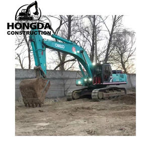 Excavatrice Kobelco Sk460-8 d'occasion, moteur Cummins, boîte de vitesses, pompe, moteur, 46 tonnes, 0-2000 heures, en vente - Product Image 3