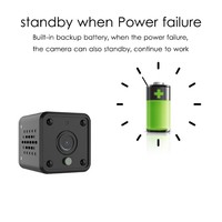 Mini Cámara de Seguridad WiFi HD para el Hogar, con Visión Nocturna, Forma de Botón, Tecnología de Sensor CMOS, Opción de 2MP