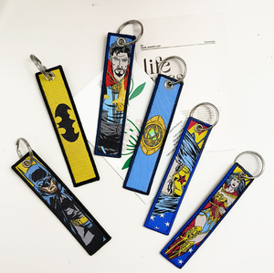 Joli lanière tissée Marvel à double face brodée, motif Spider-Man et <span class=keywords><strong>Groot</strong></span>, <span class=keywords><strong>porte</strong></span>-clés pour clés de voiture - Product Image 2