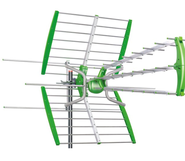 OEM/ODM Long Range 125KM High Definition Strong 4K Freeview Signal Reception UHF/VHF Outdoor Digital HDTV Antenna 4G/5G Filter