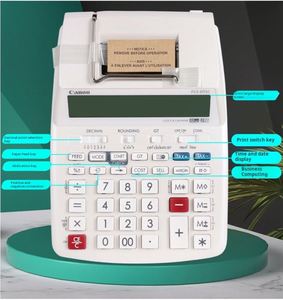 เครื่องคิดเลขวิทยาศาสตร์ X1016 P23-DTSC รุ่นประสิทธิภาพสูง สำหรับงานธนาคาร การบัญชี การเงิน พร้อมเครื่องพิมพ์สองสี - Product Image 3