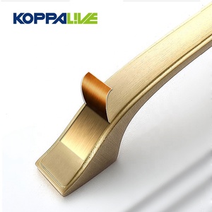 Koppalive Phần Cứng Đồ Nội Thất Tay Kéo Và Núm Ngăn Kéo Bằng Đồng Nguyên Khối Tay Nắm Tủ Bếp Bằng Đồng Màu Vàng Kim - Product Image 6