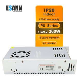 Esann 12V 30A chuyển mạch cung cấp điện 360W AC đến DC 110V/220V với CE ROHS được phê duyệt cung cấp điện - Product Image 1