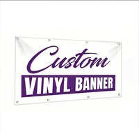 Bannière en maille PVC imprimée sur mesure, perméable au vent, pour foire extérieure, exposition, toile de fond d'événement, affichage sur clôture