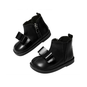 Stivali all'ingrosso di fabbrica cadono stivali in pelle bianca Casual duro morbido scarpe da bambino <span class=keywords><strong>stivaletti</strong></span> bambine - Product Image 3