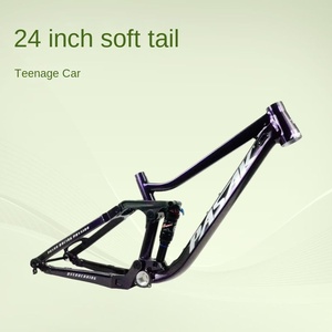 Khung xe đạp leo núi dành cho thanh thiếu niên, giảm xóc mềm, 24 inch, lốp 3.0, trục bánh xe Boost 148MM dành cho xe đạp AM, phanh đĩa <span class=keywords><strong>MTB</strong></span> - Product Image 5