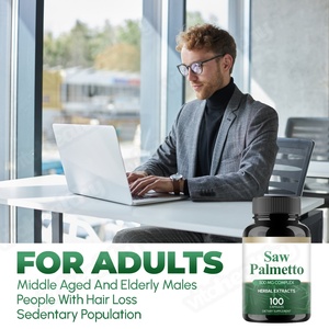 Капсулы Vitahealthy OEM/ODM с натуральным веганским экстрактом пальметто для улучшения состояния волос и поддержания здоровья простаты - Product Image 3