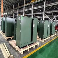 Transformateur de puissance combiné de type américain monté sur socle de 500 kVA avec poste de transformation préinstallé triphasé 6 kV 10 kV 35 kV