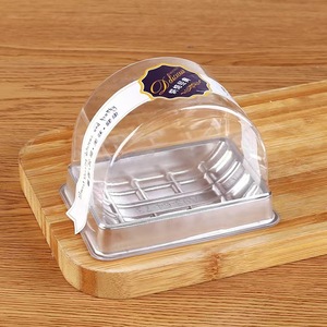 Bán buôn Pet nhựa rollcake hộp tráng miệng bao bì lưu trữ cong <span class=keywords><strong>Cheesecake</strong></span> <span class=keywords><strong>container</strong></span> cho Pastry cửa hàng siêu thị - Product Image 1