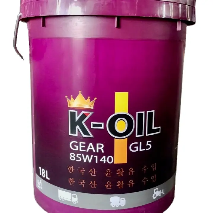K-oil gear GL-5 85W140 Transmission oil Hydraulic oil specifications of major automakers wholeprice made in Viet Nam