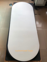 Tapis de yoga professionnel incurvé en caoutchouc naturel antidérapant pliable REAP, personnalisé, en PU épais, 183 cm, 0,5 kg, pour la remise en forme