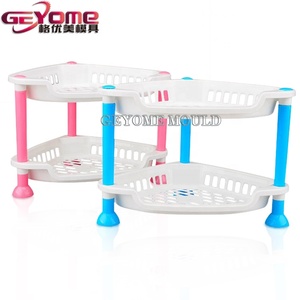 Giá rẻ tiêm đúc nhựa Kệ hỗ trợ lưu trữ giá hộ gia đình phòng tắm tường kệ khuôn cho nhà bếp sử dụng - Product Image 6