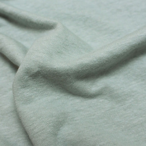 Lino europeo 55% Lino 45% Algodón Jersey único Tejido ligero de punto para vestido de chaleco de verano - Product Image 4