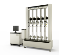 Sistema de Prueba de Membranas Impermeables Multiestación/Máquina de Prueba de Tensión de Plástico/Equipo de Prueba de Resistencia a la Tracción