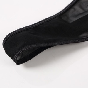 Lencería de malla negra con diseño de mariposa, ropa interior moldeadora, teddy transparente con tiras, ropa de dormir para mujer, fabricante OEM - Product Image 4