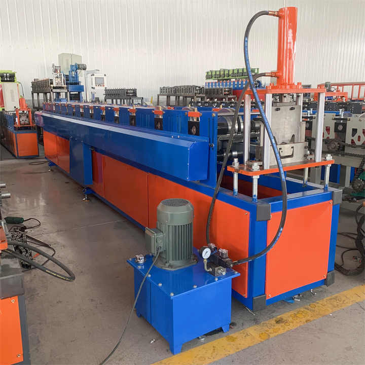 Hot Sale U Channel Guide Rail Making Machine - C Purlin Roll Forming ...