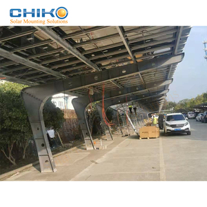 CHIKO Promotion : Supports de montage pour <span class=keywords><strong>carport</strong></span> / stationnement de voitures en alliage d'<span class=keywords><strong>aluminium</strong></span> et acier inoxydable, résistance au vent 60 m/s, résistance à la neige 1,8 KN/M2 - Product Image 6