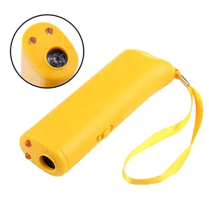 Rechargeable Pet Dog Repeller Sifflet Anti Aboiement Stop Aboiement Training Device Trainer LED Ultrasonic Anti Barking