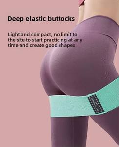 Bandas de Resistencia de Tela al por Mayor para Cadera y Glúteos, Elásticas para Ejercicio, Sentadillas, Estiramiento, Fitness, Yoga y Gimnasio - Product Image 6