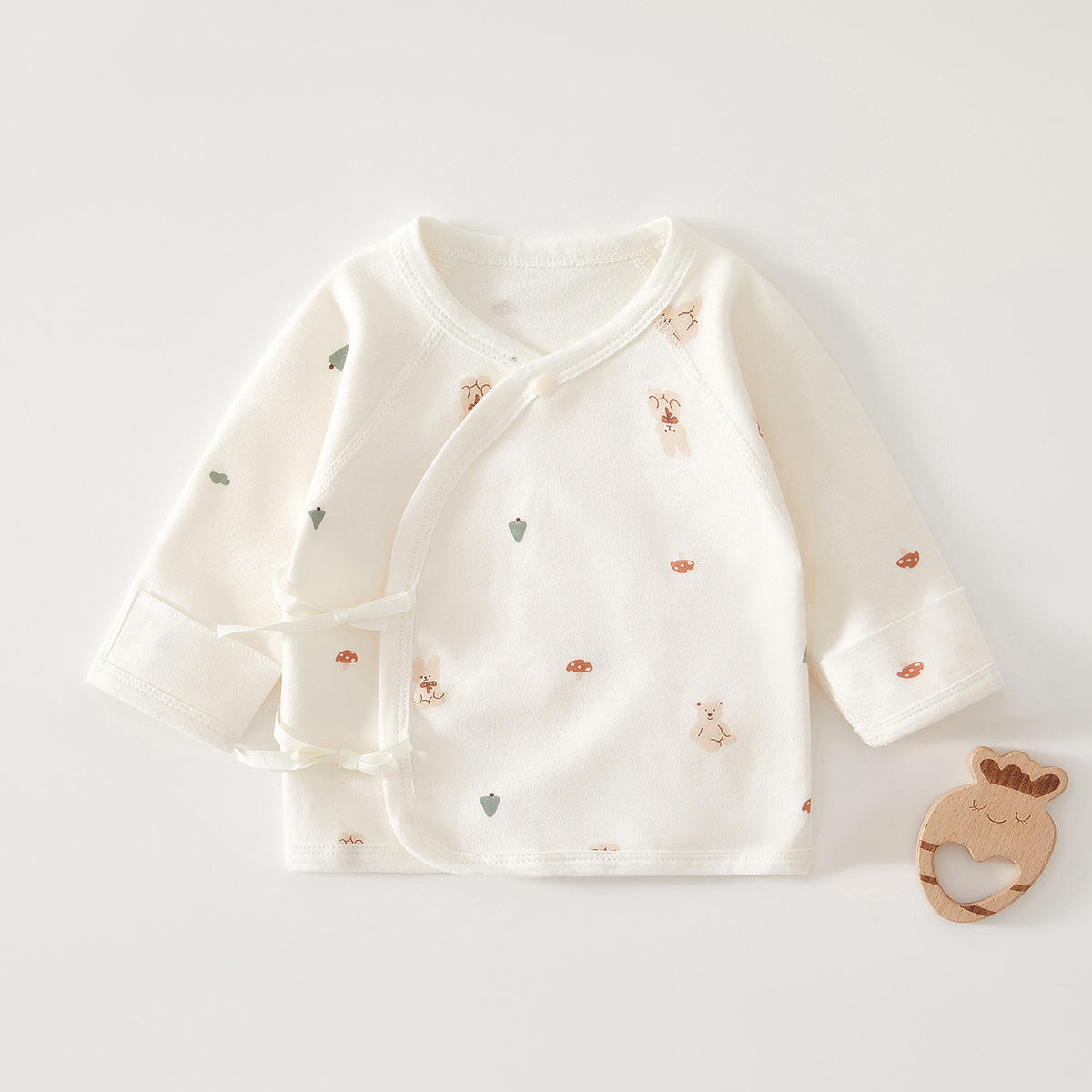 ฤดูใบไม้ผลิฤดูใบไม้ร่วงเสื้อผ้าครึ่งหลังเห็ดหมีกระต่าย