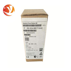 Module d'alimentation PLC Siemens 6SL3 224-0BE27-5UA0 6SL3224-0BE27-5UA0 neuf d'origine, contrôleur programmable 16 entrées/sorties 110V, liaison E/S - Product Image 5