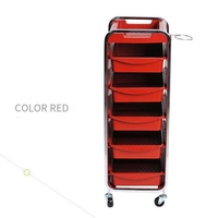 Chariot de salon professionnel à 5 niveaux U-T28 pour coiffure, spa et tatouage