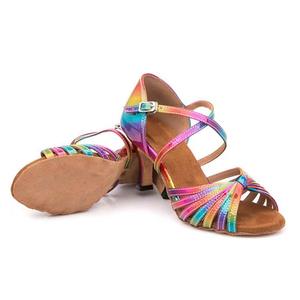 Performance sur scène chaude fête <span class=keywords><strong>de</strong></span> <span class=keywords><strong>danse</strong></span> latine salle <span class=keywords><strong>de</strong></span> bal pantoufles <span class=keywords><strong>de</strong></span> <span class=keywords><strong>danse</strong></span> <span class=keywords><strong>moderne</strong></span> intérieur semelle souple compétition sandales spéciales - Product Image 4