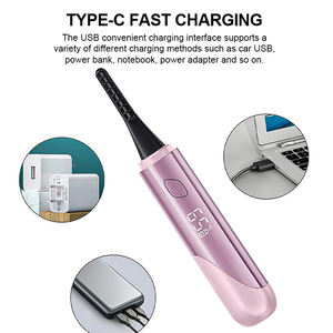 Nouveau 2 en 1 Portable USB Rechargeable Chauffant Recourbe-<span class=keywords><strong>Cils</strong></span> Beauté Maquillage Des Yeux Longue Durée Électrique Mini Curling Lash Clip - Product Image 5
