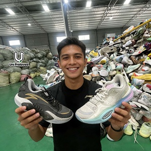 Chaussures de <span class=keywords><strong>basket</strong></span>-ball d'occasion S3 en vrac, vente en gros de seconde main, marques chinoises célèbres du top 5, chaussures de sport pour hommes - Product Image 5