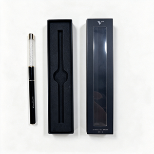 Luxury Pen <b>Box</b> Wholesale Custom LOGO Printed <b>Empty</b> Sliding Rigid <b>Gift</b> <b>Box</b> With Clean Display Window <b>For</b> Pen Packaging - Product Image 5