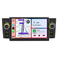 Système audio de voiture sans fil 7 pouces avec Carplay, Android Auto et WiFi pour Fiat Lingya, lecteur DVD, écran tactile, autoradio