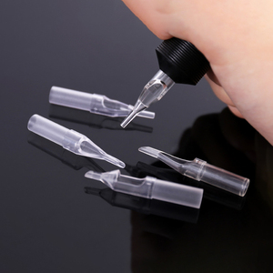 หัวเข็มสักแบบใสสำหรับสักลายศิลปะบนร่างกาย - Product Image 6