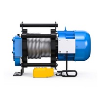 Treuil électrique à câble en acier 220V, mini treuil à câble de haute qualité