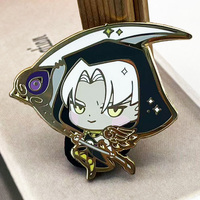 Épinglette en métal personnalisée avec logo de dessin animé, fabrication chinoise, épinglette en émail dur
