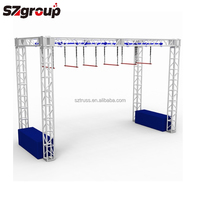 Estructura de armazón portátil plegable de aleación de aluminio para uso en escenarios con instalación rápida