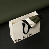 Sacs shopping en papier pliables, sacs cadeaux personnalisés avec votre propre logo, sacs de remerciement pour fêtes