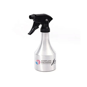 Vente en gros, couleur argent, buse réglable, brume continue, <span class=keywords><strong>barbier</strong></span>, vaporisateur en aluminium, flacon <span class=keywords><strong>d</strong></span>'équipage - Product Image 1