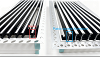 Nouveau diffuseur à fente linéaire caché Diffuseur d'air linéaire de plafond invisible Grille de ventilation en aluminium