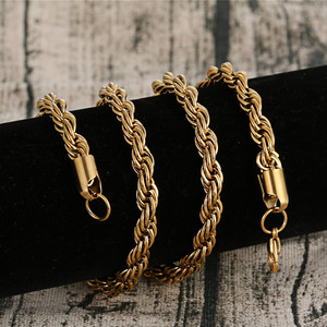 Braided Necklace Zinc Alloy Unisex <b>Chain</b> Simple Design Gold Silver Color 11cm <b>Extended</b> Length - Product Image 3